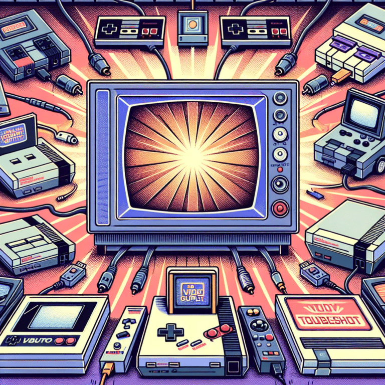 Solving 'No Video Output' Issues on Old Consoles