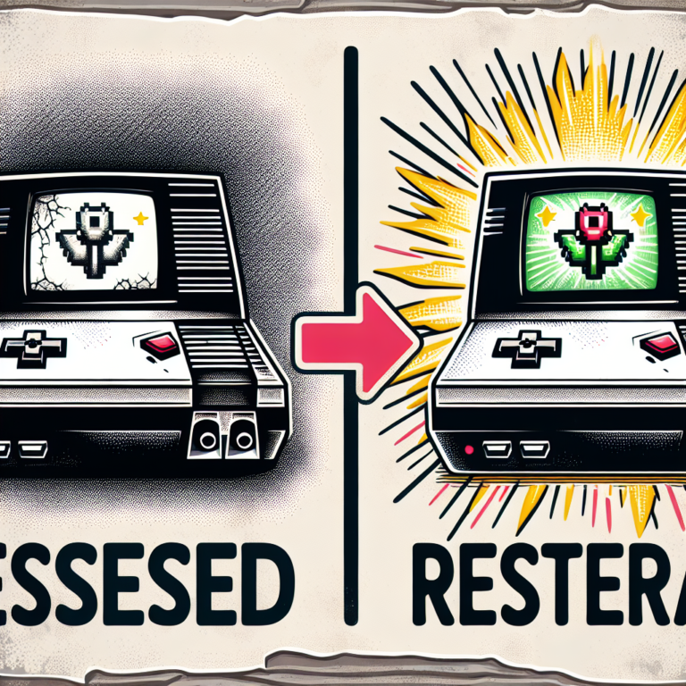 Breathing New Life into a Non-Working Retro Console