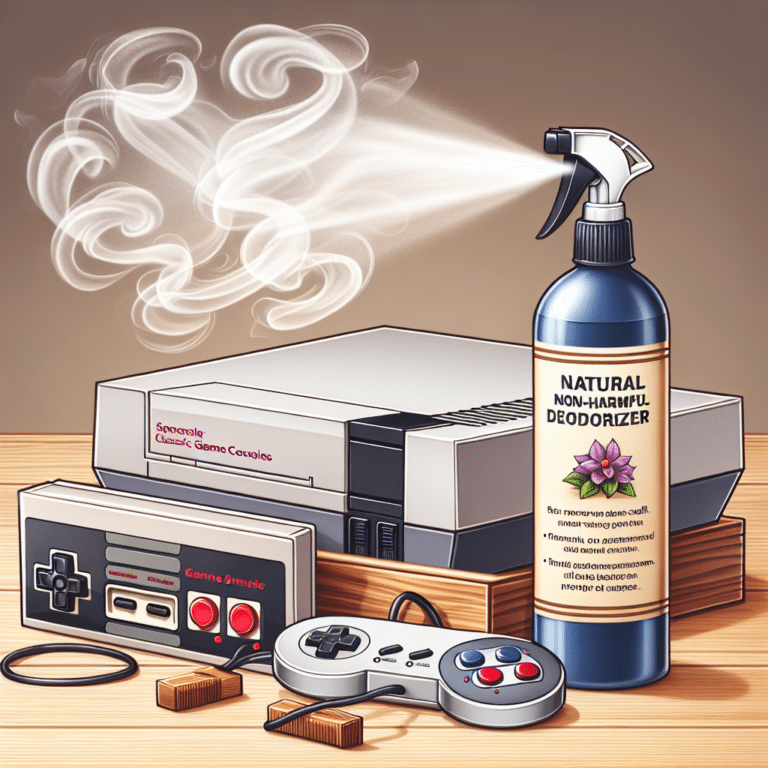 Removing Smoke Smell from Classic Consoles