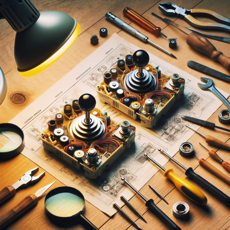 Repairing Joysticks of Old Gaming Systems