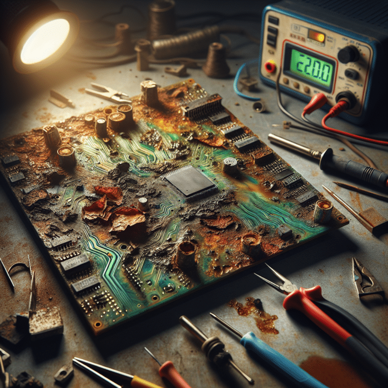 Dealing With Corroded Circuit Boards