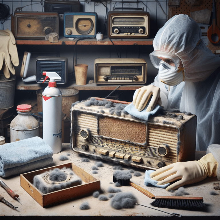 How to Eradicate Mold from Old Electronic Devices