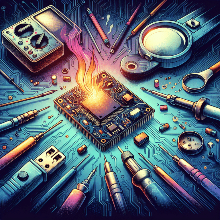 Burnt Components Repair - The PCB Emergency