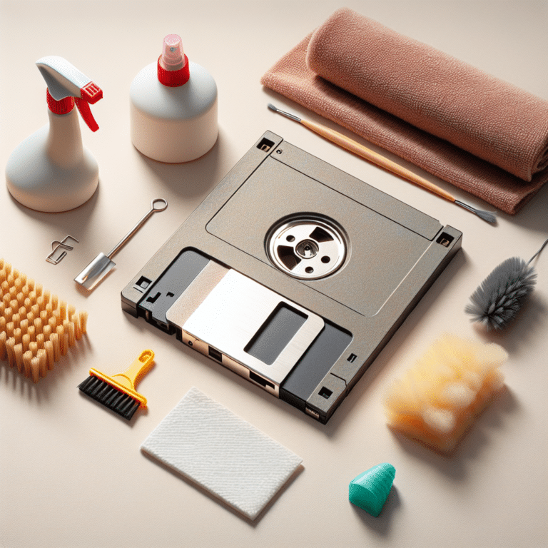 How to Clean Floppy Disk Drives