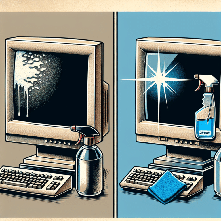 How to Clean Vintage Monitors