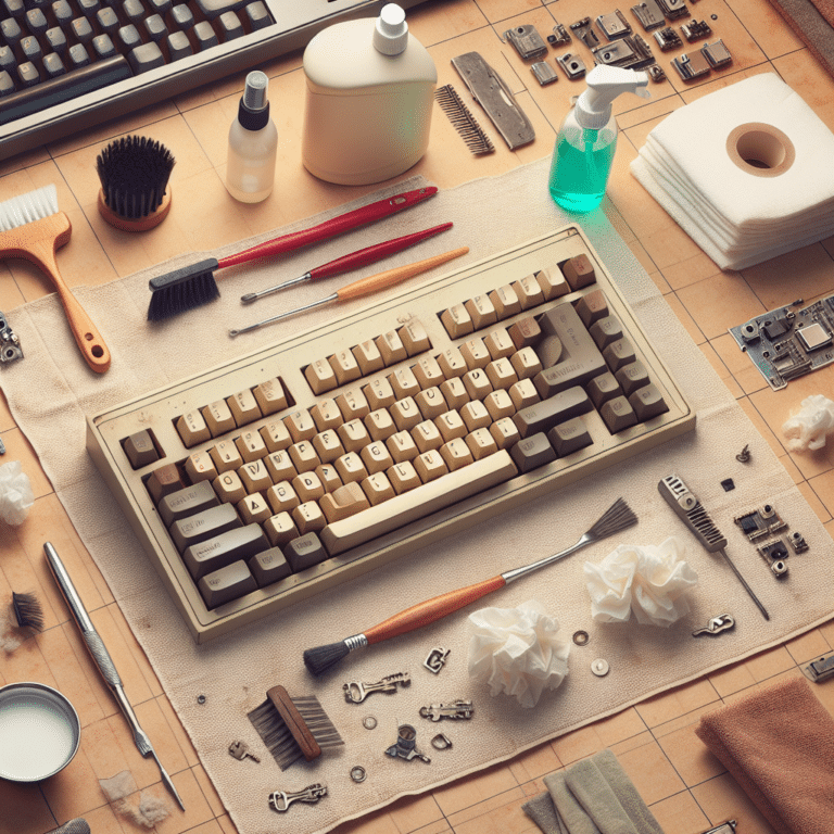How to Clean Retro Keyboards