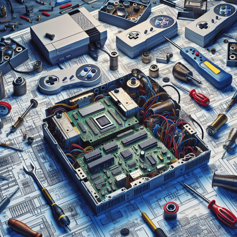 <ol>
<li>"Reviving the Classics: Step-by-Step Guide to Restoring Old Game Consoles