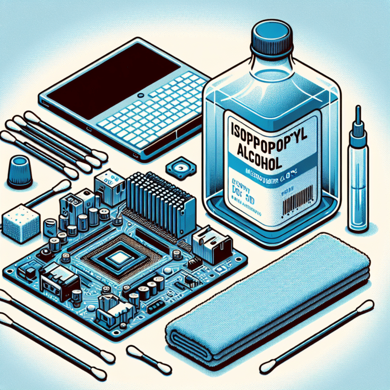 The Role of Isopropyl Alcohol in Electronics Cleaning